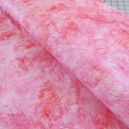 Pink Herbal Dyed Cotton Fabric